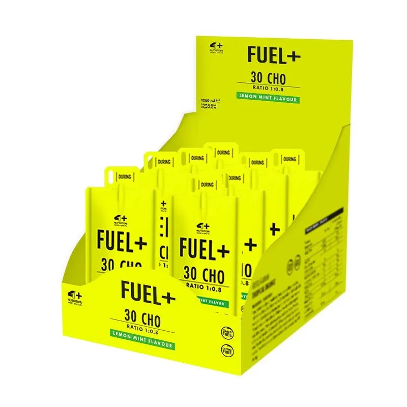 4+ FUEL+ 30cho lemon mint 24x50ml