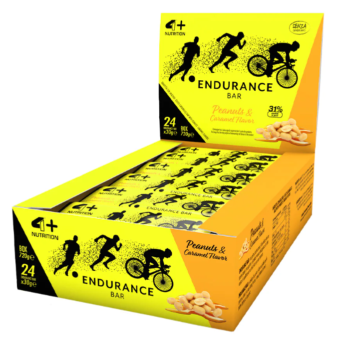 4+ ENDURANCE BAR PEANUTS&CARAMEL DA 30 G