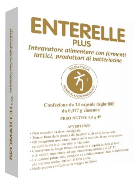 ENTERELLE PLUS 24 CAPSULE DOPPIO DA 0,377 G