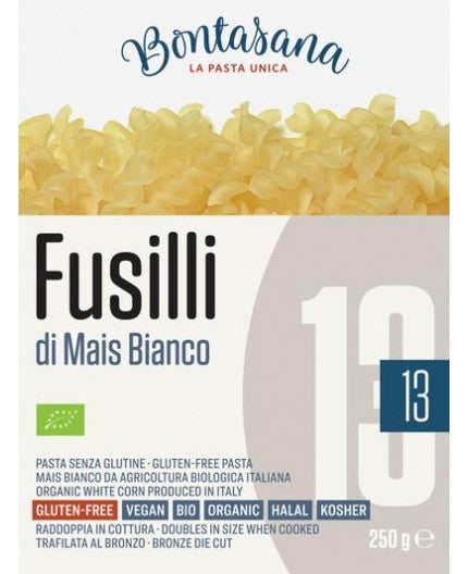 FUSILLI N. 13 · MAIS BIANCO BIO - SENZA GLUTINE 250 GR