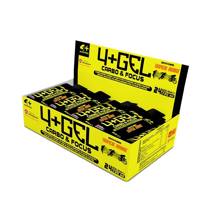 4+ CARBO&FOCUS TROPICAL ORANGE 24X30 ML