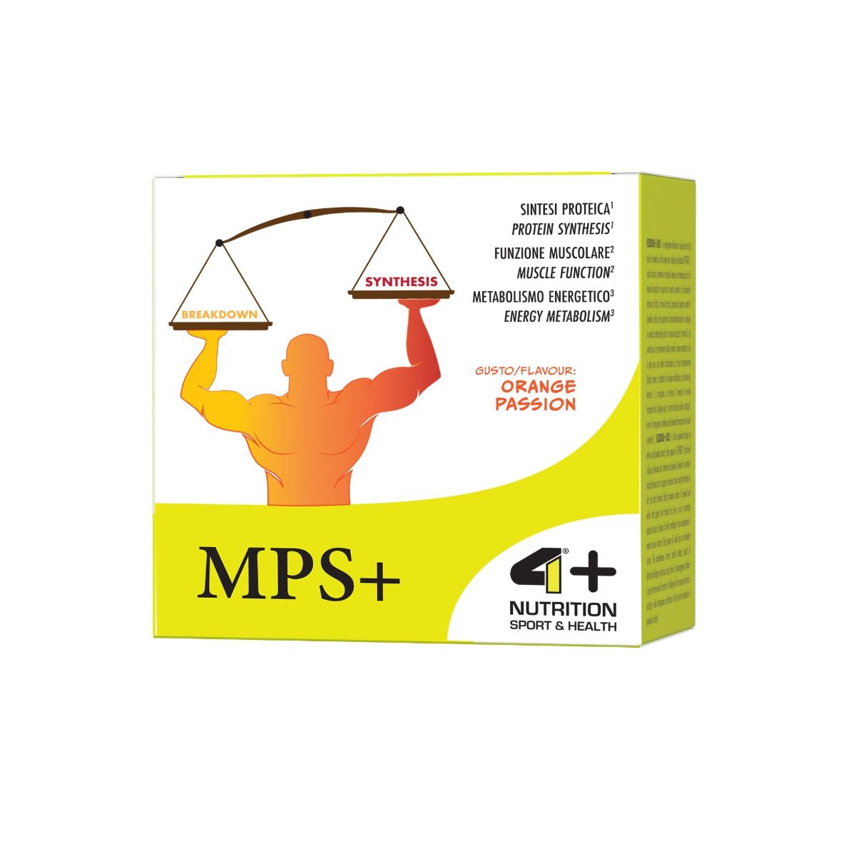 4+ MPS+ ORANGE PASSION 30X8,5g