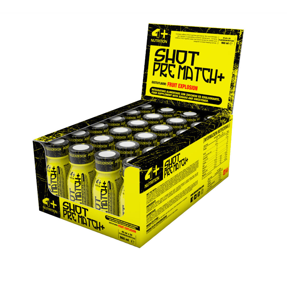 4+ SHOT LIQUIDO PRE MATCH+ 12X40 ML