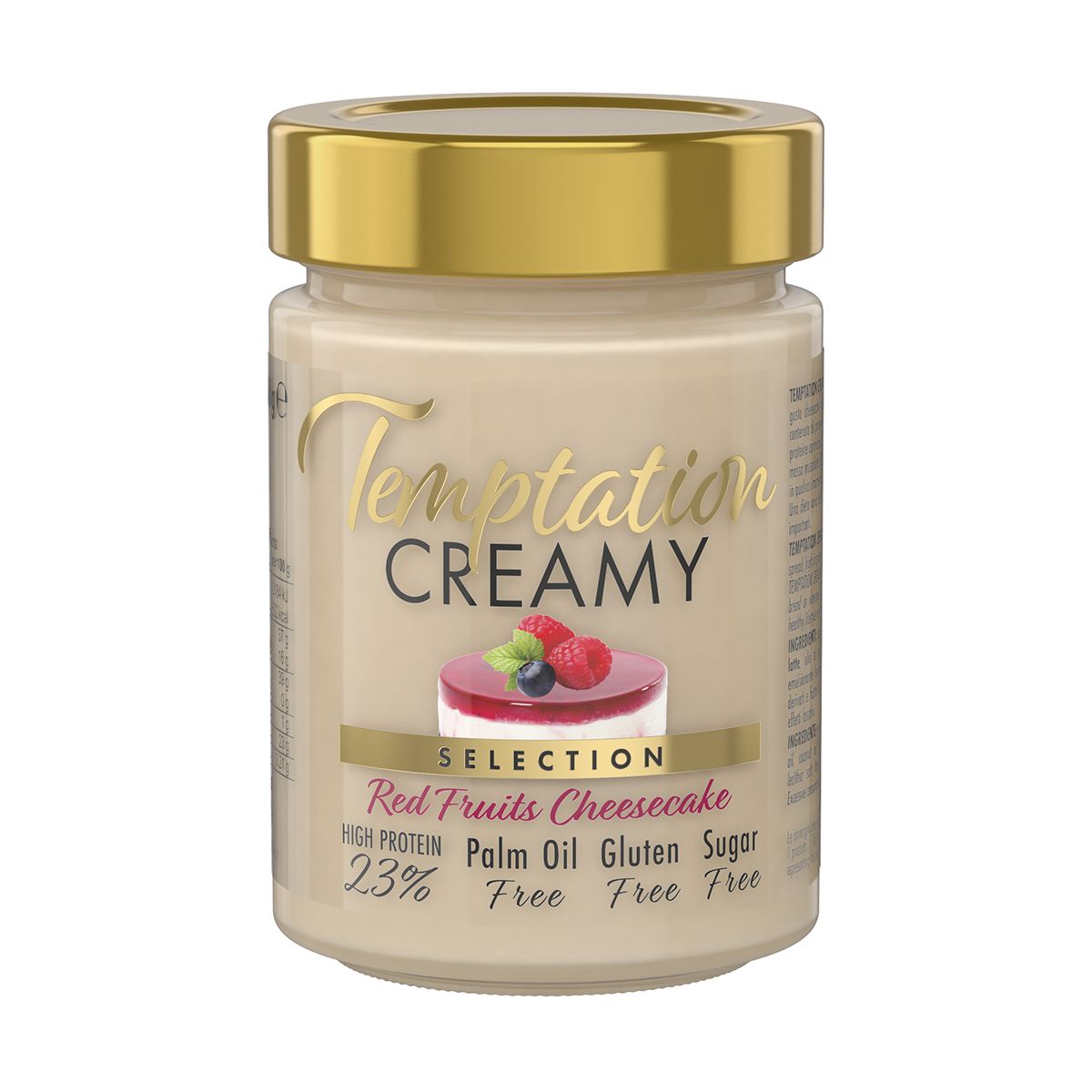 4+ TEMPTATION CREAMY SELECTION RED FRUITS CHEESECAKE G. 300