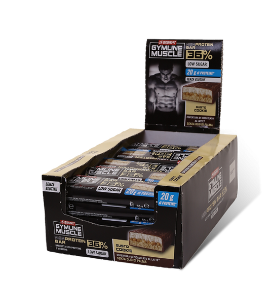 GYMLINE protein bar 36 cookie ls 1x155g  25 pz