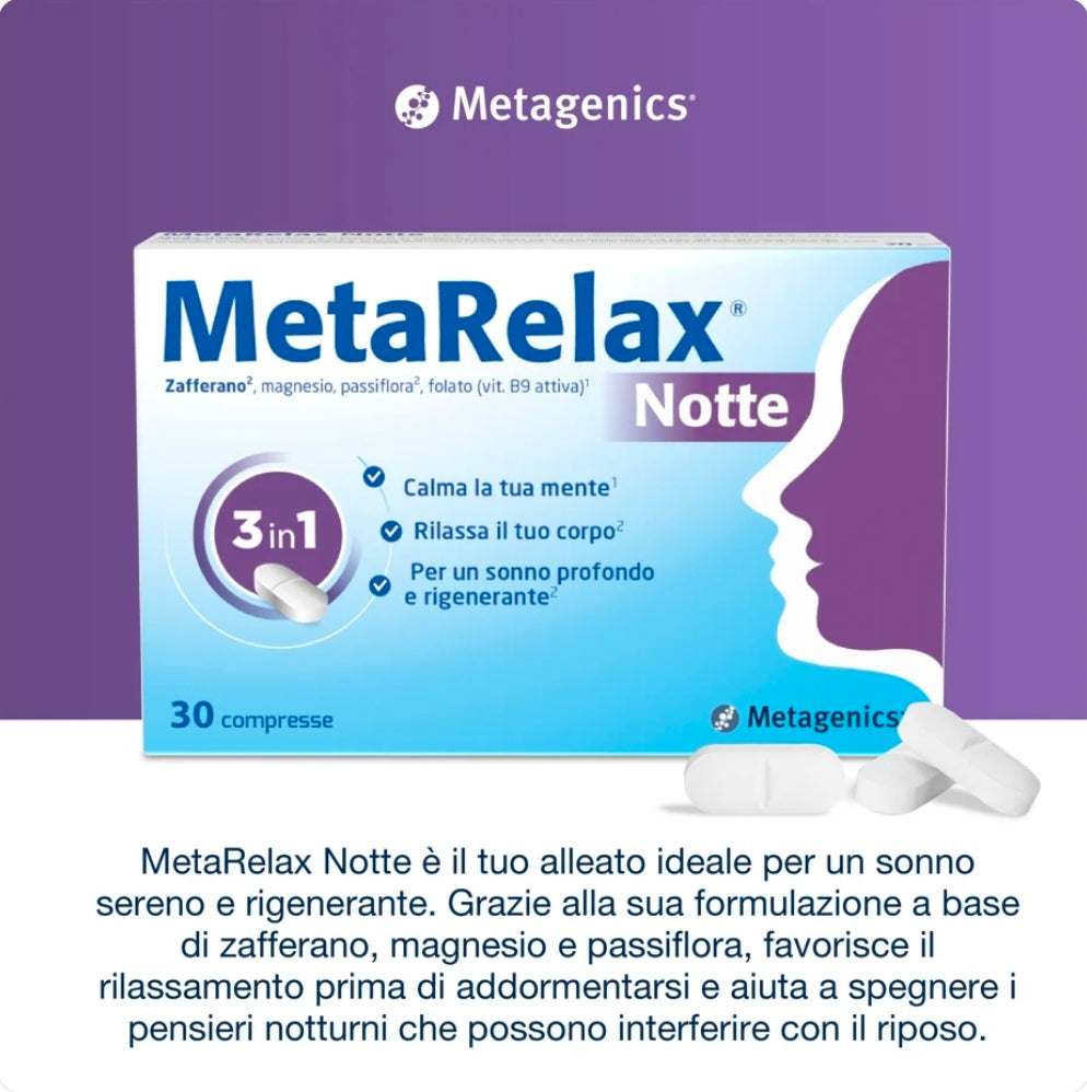 METARELAX NOTTE ITA 30 COMPRESSE BLISTER