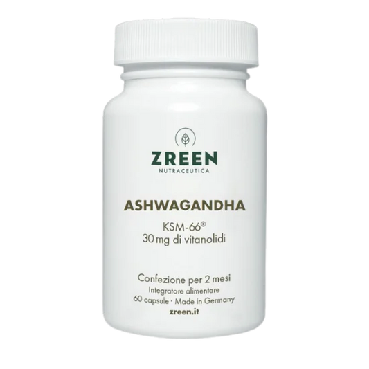 ASHWAGANDHA KSM-66 CON 30mg DI VITANOLIDI